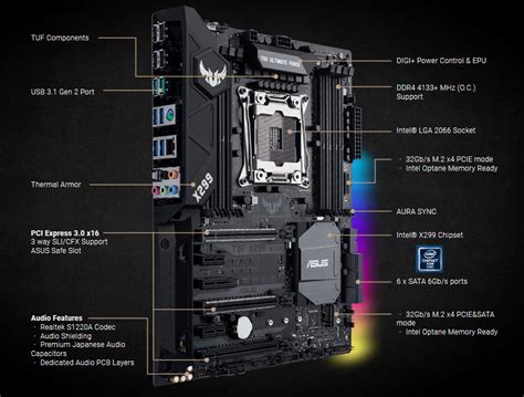 Asus Introduces Tuf X299 Mark 2 Motherboard Eteknix