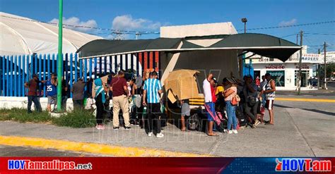 Hoy Tamaulipas Migrantes En Tamaulipas Migrantes Amanecen Haciendo