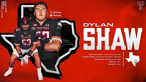 Texas Tech Football: Dylan Shaw ('23) | Highlights