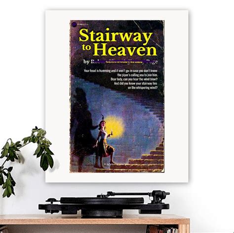 Led Zeppelin-inspired 'stairway to Heaven' Art Print - Etsy