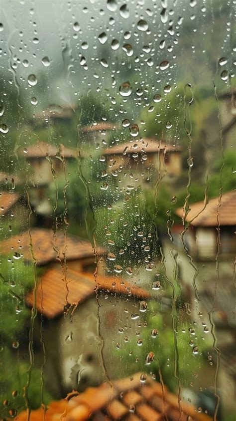 Rain scene village outdoors nature | Premium Photo - rawpixel