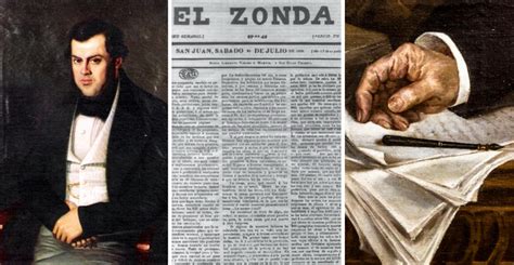 Sarmiento periodista El Zonda el periódico de seis ediciones que fue