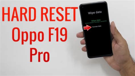 Hard Reset OPPO F19 Pro Factory Reset Remove Pattern Lock Password