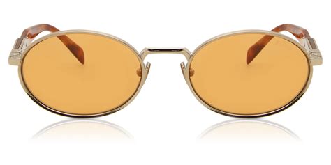 Prada PR 65ZS ZVN02Z Sunglasses Pale Gold VisionDirect Australia