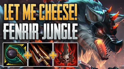 Just Let Me Cheese Fenrir Jungle Gameplay Smite Conquest Youtube