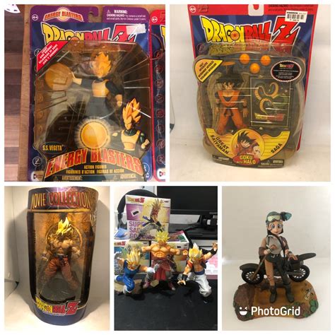 Vintage Dragonball Z toy lot on Carousell