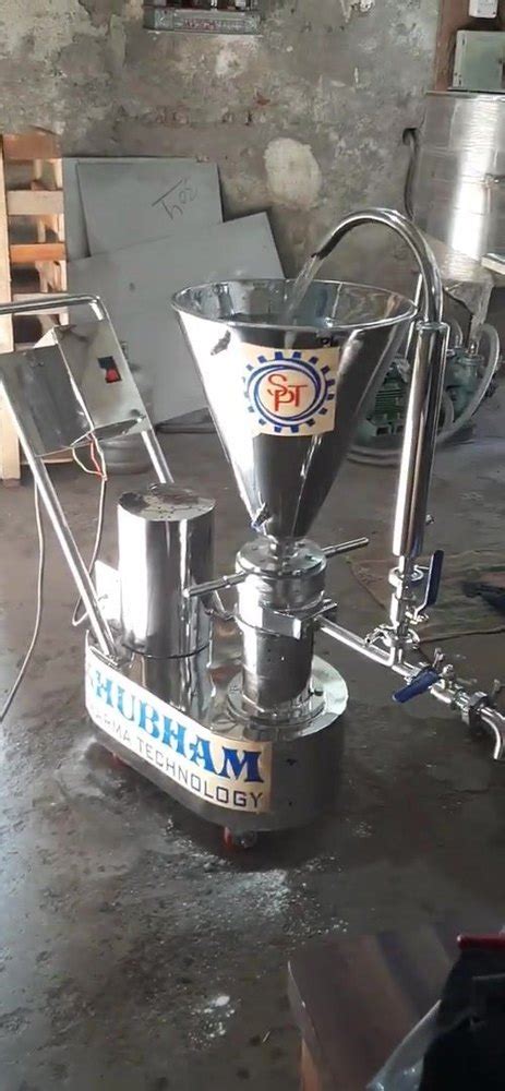 Stainless Steel Colloid Mill Machine At Rs In Vasai Virar Id