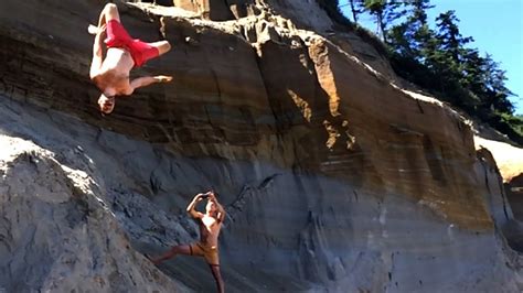 Epic Cliff Jumping Parkour Youtube