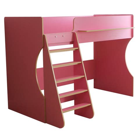 Кровать чердак Р432 Капризун 1 розовый купить в интернет магазине с ...
