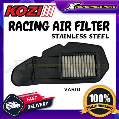 Racing Air Filter Y15ZR RS150 LC135 NVX155 VARIO KOZI Shopee Malaysia