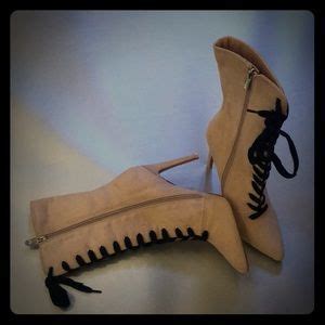 Cape Robbin Shoes Nude Cape Robbin Strap Up Boots Poshmark