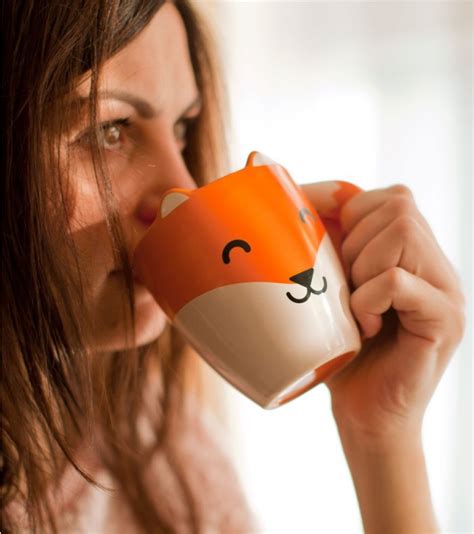 Mug Renard Mug Mignon En Forme De Renard Objet Insolite