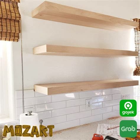 Jual Floating Shelf Rak Dinding Serbaguna Rak Minimalis Ambalan