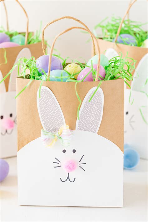 Easter Bunny Paper Bags Made To Be A Momma