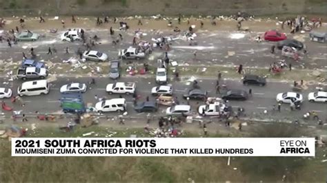 South Africa 2021 riots: Alleged instigator sentenced to 12 years in prison - Eye on Africa