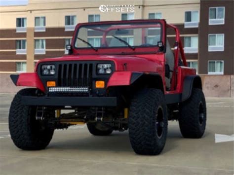 1989 Jeep Wrangler With 15x10 43 Fuel Lethal And 33 12 5r15 Nitto Trail Grappler And Suspension