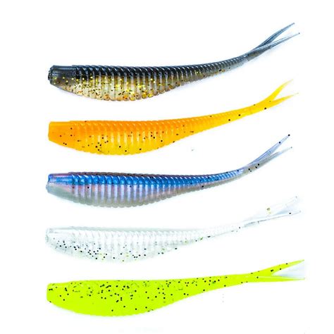 Floating Soft Jerkbaits Fishing Lures 7cm1 8g Soft Plastic Fluke Minnow