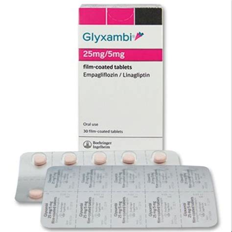 Glyxambi 25 5 Mg Tablets At Rs 1120 Stripe Nagpur ID 25303598730