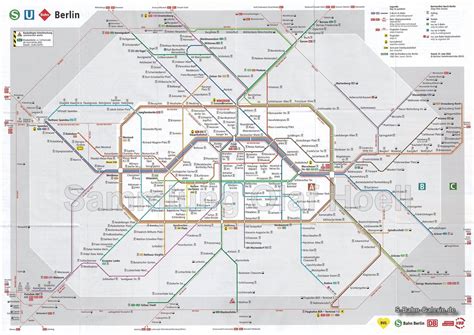 Netzplan Der S Bahn Berlin Ab S Bahn Galerie De