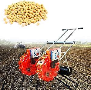 Amazon VIETOL Portable Seeder Spreader Double Row Sowing Seed