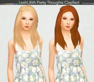 Kot Cat Nightcrawler S Sandy Hair Clayified Sims Hairs