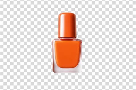 Orange Nail Polish 2 Isolated Graphic by Whimsy Girl · Creative Fabrica