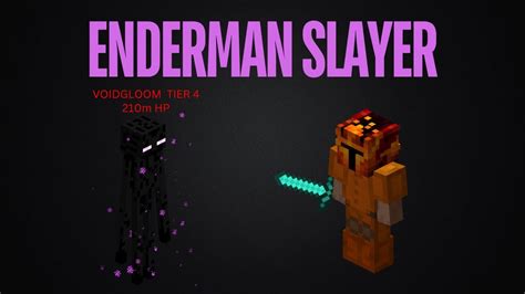 I Spent Million Coins On Enderman Slayer Hypixel Skyblock Youtube