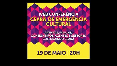 1ª Web conferência Lei de Emergência Cultural YouTube