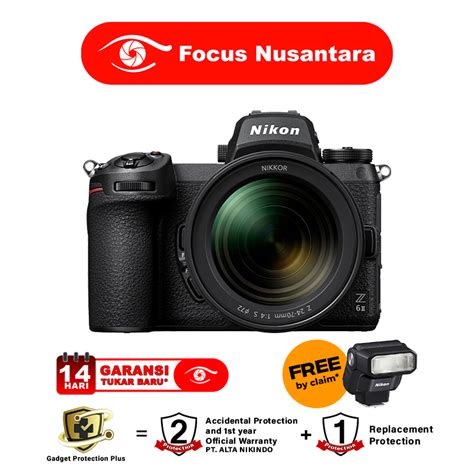 Jual Nikon Z6 Ii Z6ii Z6 Mark Ii Kit 24 70mm F4 Garansi Resmi Shopee Indonesia