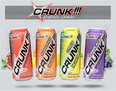 Crunk Energy Drink Energy Drinks Energy Drinks