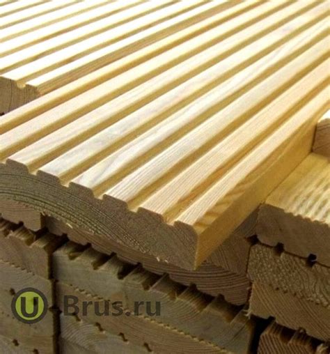 Террасная доска из сосна 28х140х3000 прима - цена за 1 м2