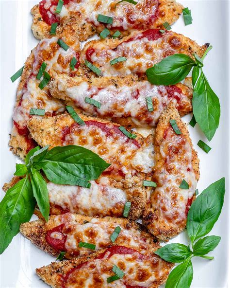 Healthy Baked Chicken Parmesan Recipe