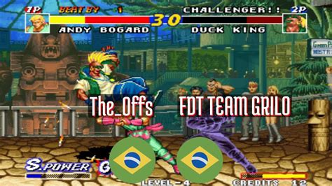 Real Bout Fatal Fury Ft The Offs Br Vs Fdt Team Grilo Br