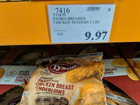 Tyson Panko Breaded Chicken Tenders Costco