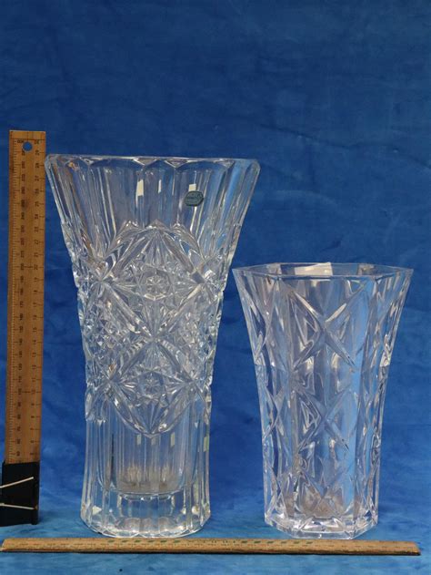 Lot Vases Inc Bohemian