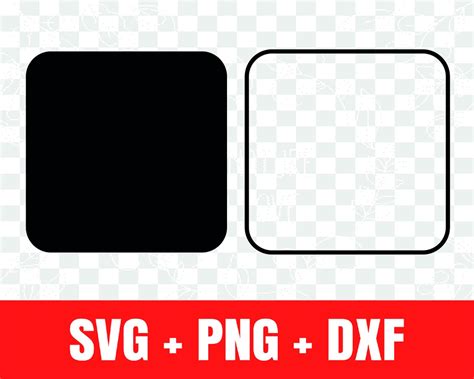 rounded square svg rounded square silhouette svg rounded square