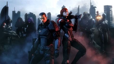 Shepard Garrus Vakarian Liara Tsoni Asari Geth Legion Talizorah Nar