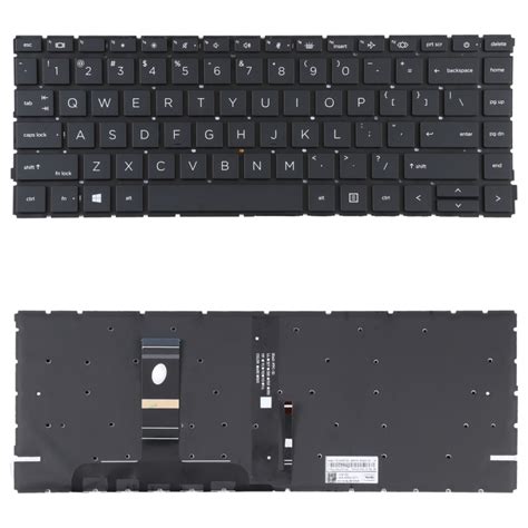 Para HP Probook 440 G8 445 G8 US Version Teclado con retroiluminación