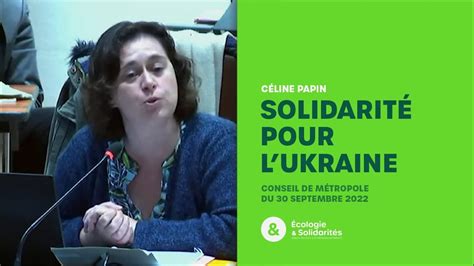 Soutien à l Ukraine Céline Papin YouTube