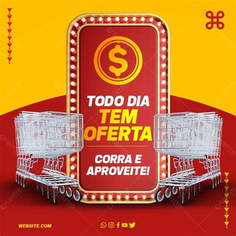 Todo Dia Tem Oferta Mercado Psd Editável Psd [download] 22975