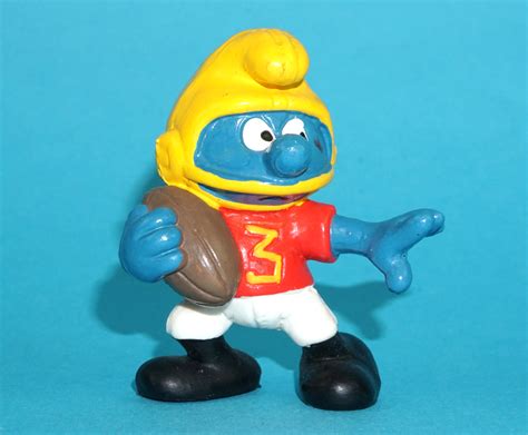 Smurfs 20132 American Football Smurf 1980 Schleich Boonsart Shop