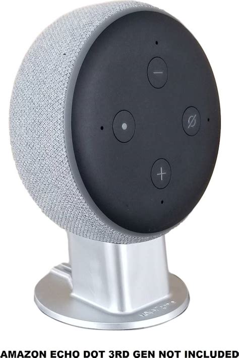 Best Buy Mount Genie Speaker Stand Silver Dotped Sil