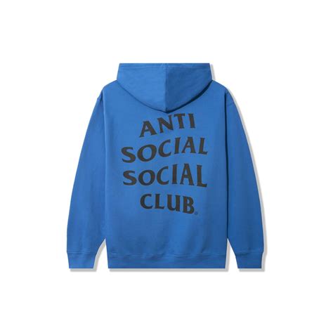 Anti Social Social Club Ig Hoodie Blueanti Social Social Club Ig Hoodie