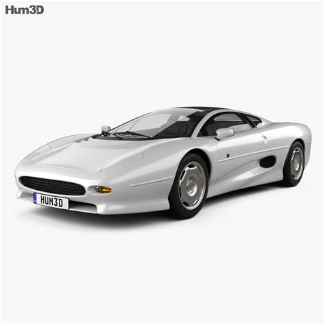 Jaguar Xj220 1994 3dモデル 乗り物 On Hum3d