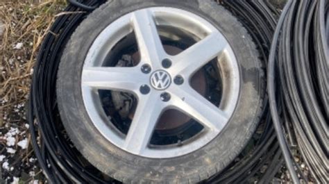 Janta Vw R Completa Cu Cauciuc