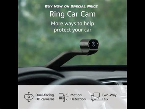 Amazon Introducing Ring Car Cam Vehicle Security Cam With Dual