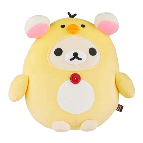 Download Korilakkuma Dressedas Chick Plush Toy Wallpaper