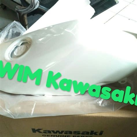 Jual Tangki Tanki Tengki Ninja R SS 150 Putih Polos Original Kawasaki