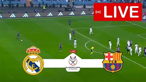 Real Madrid vs Barcelona Final Supercopa de Espanhã RESUMO DO JOGO