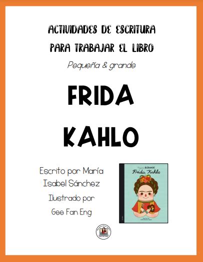 Actividades De Escritura Para Trabajar El Libro Peque A Grande